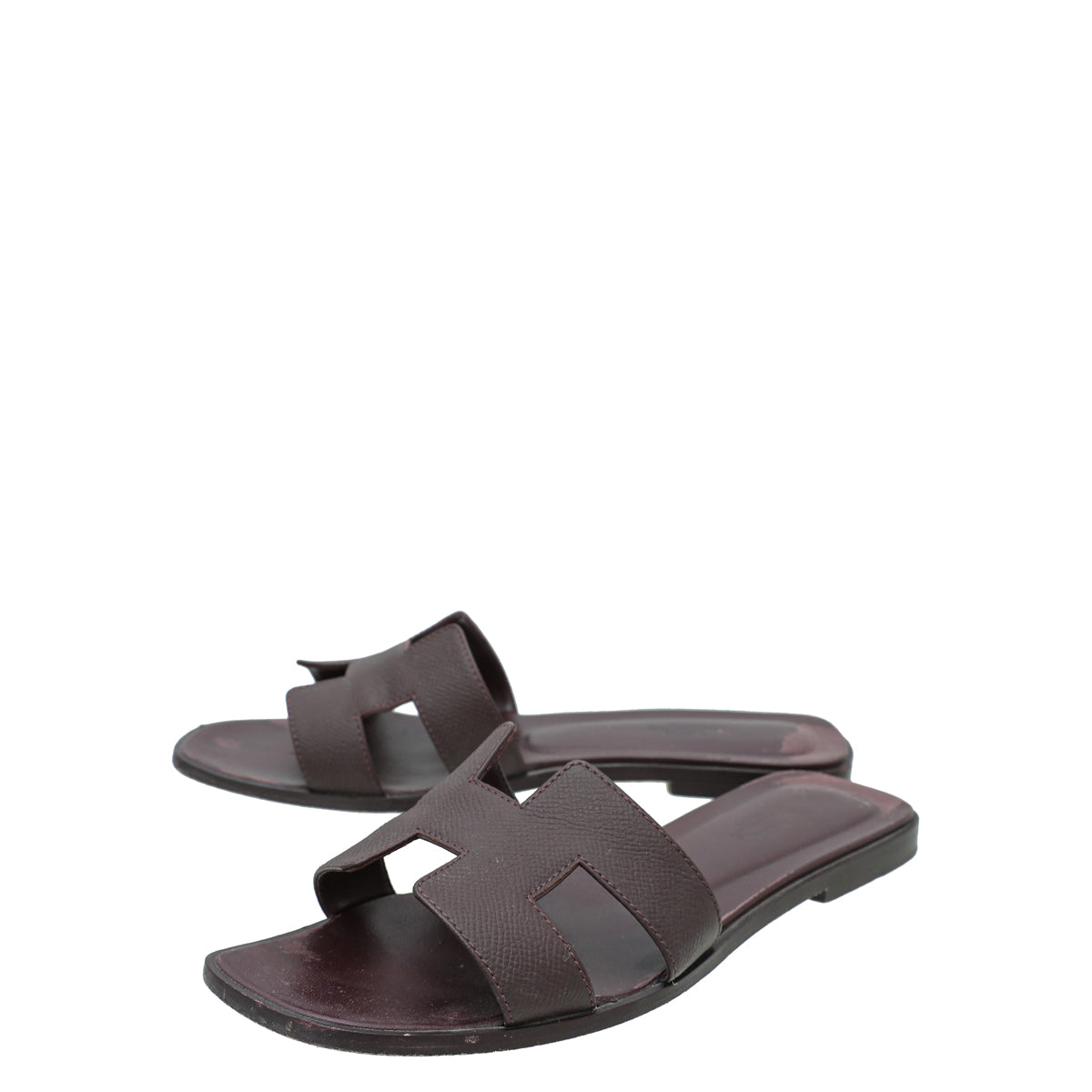 Hermes Rouge H Oran Sandal 39-Hermes-THE CLOSET