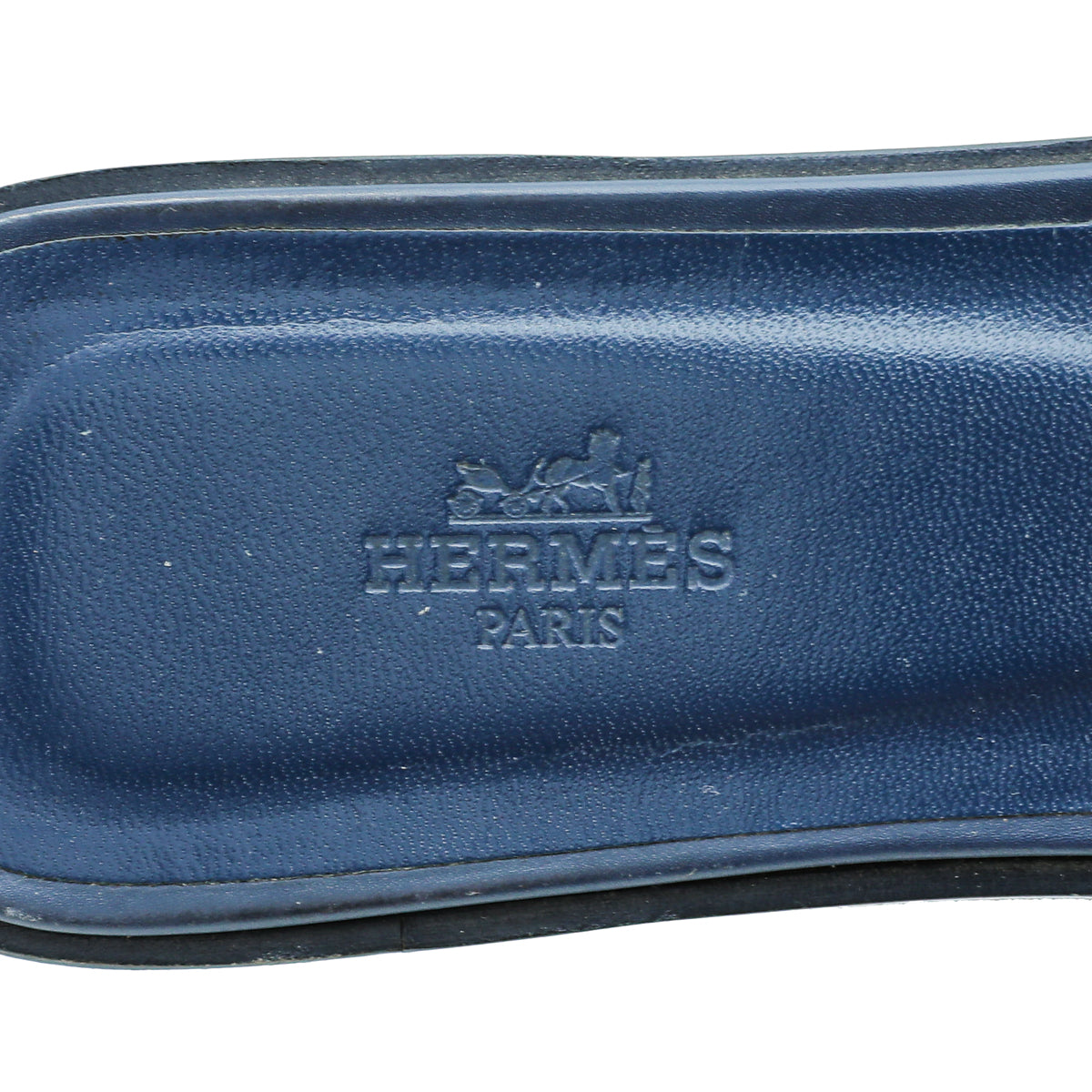 Hermes Royal Blue Oasis Sandals 40