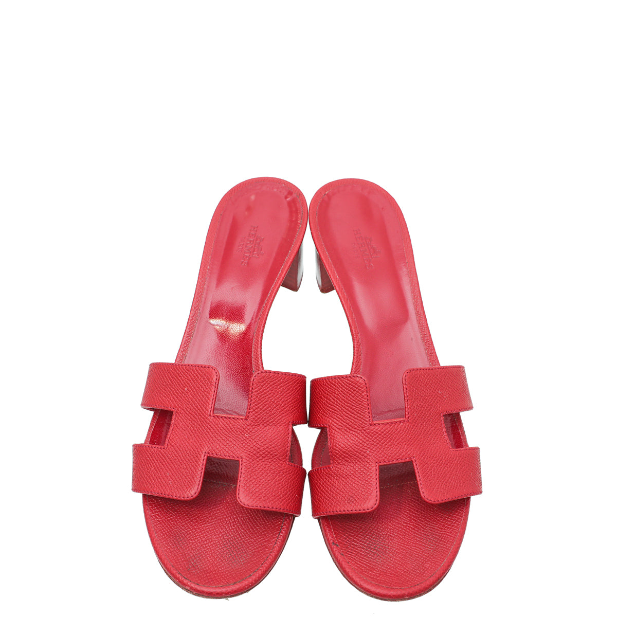 Hermes shoes red Clearance