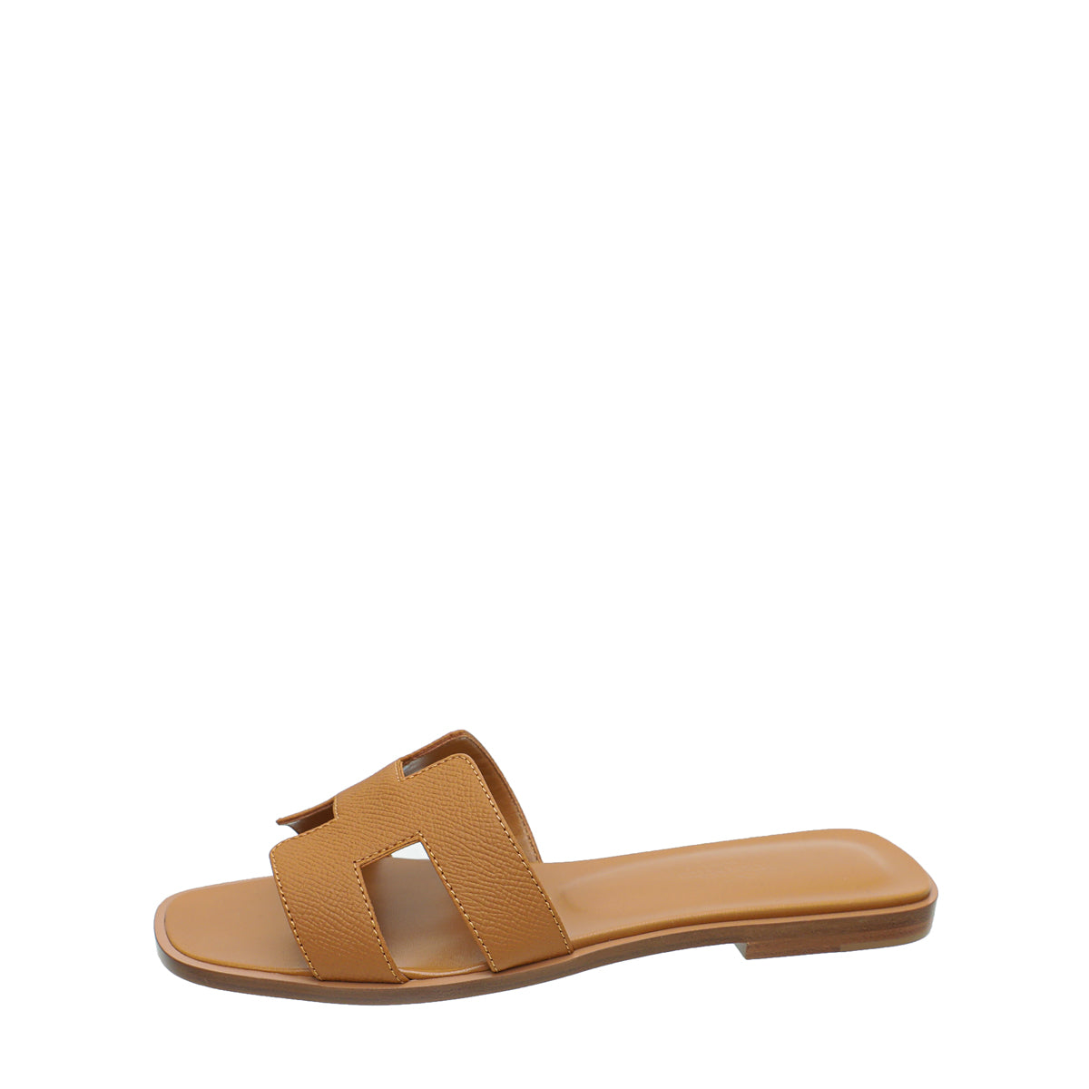 Hermes Gold Oran Sandal 37 – THE CLOSET - Main Image