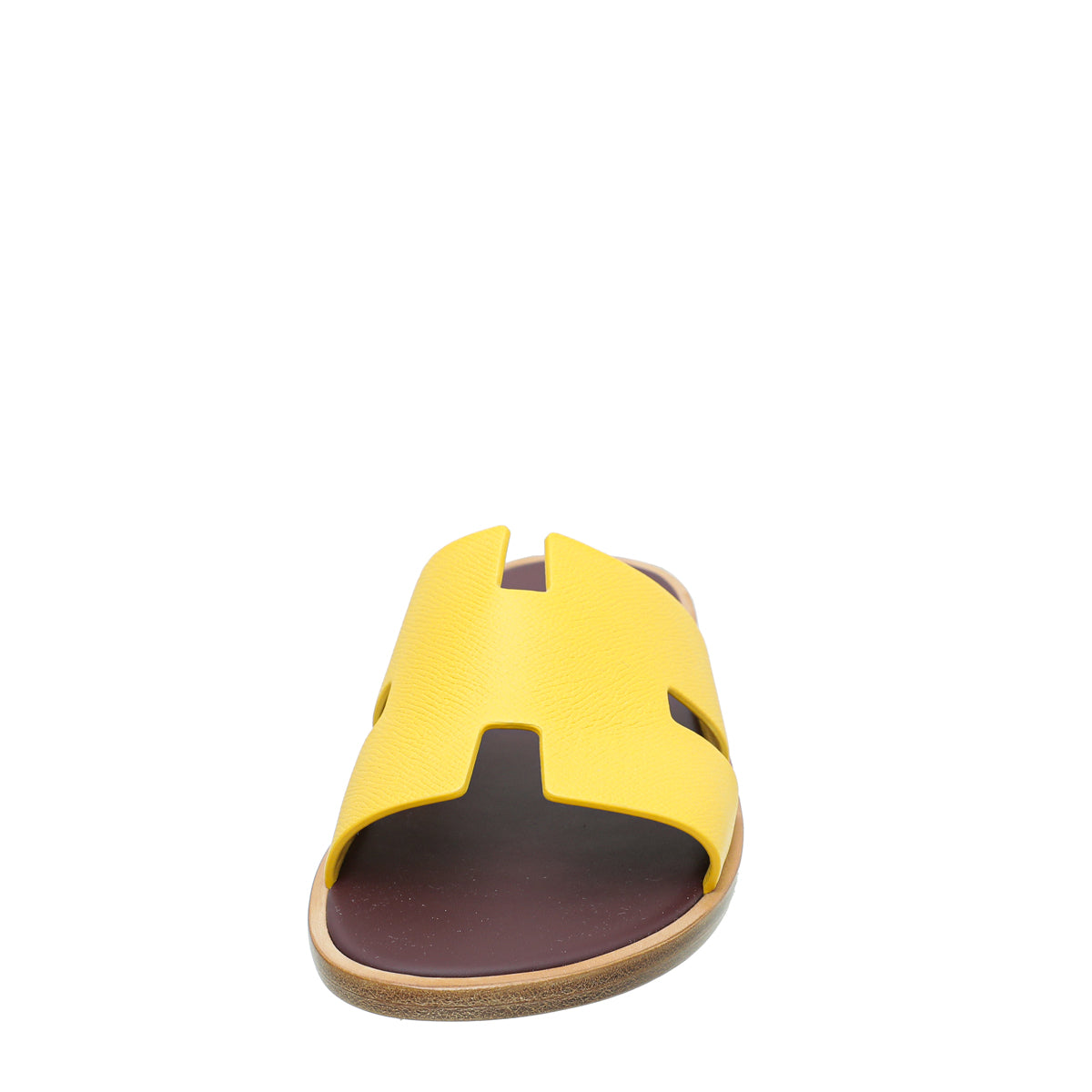 Hermes Bicolor Izmir Epsom Leather Sandal 42-Hermes-THE CLOSET