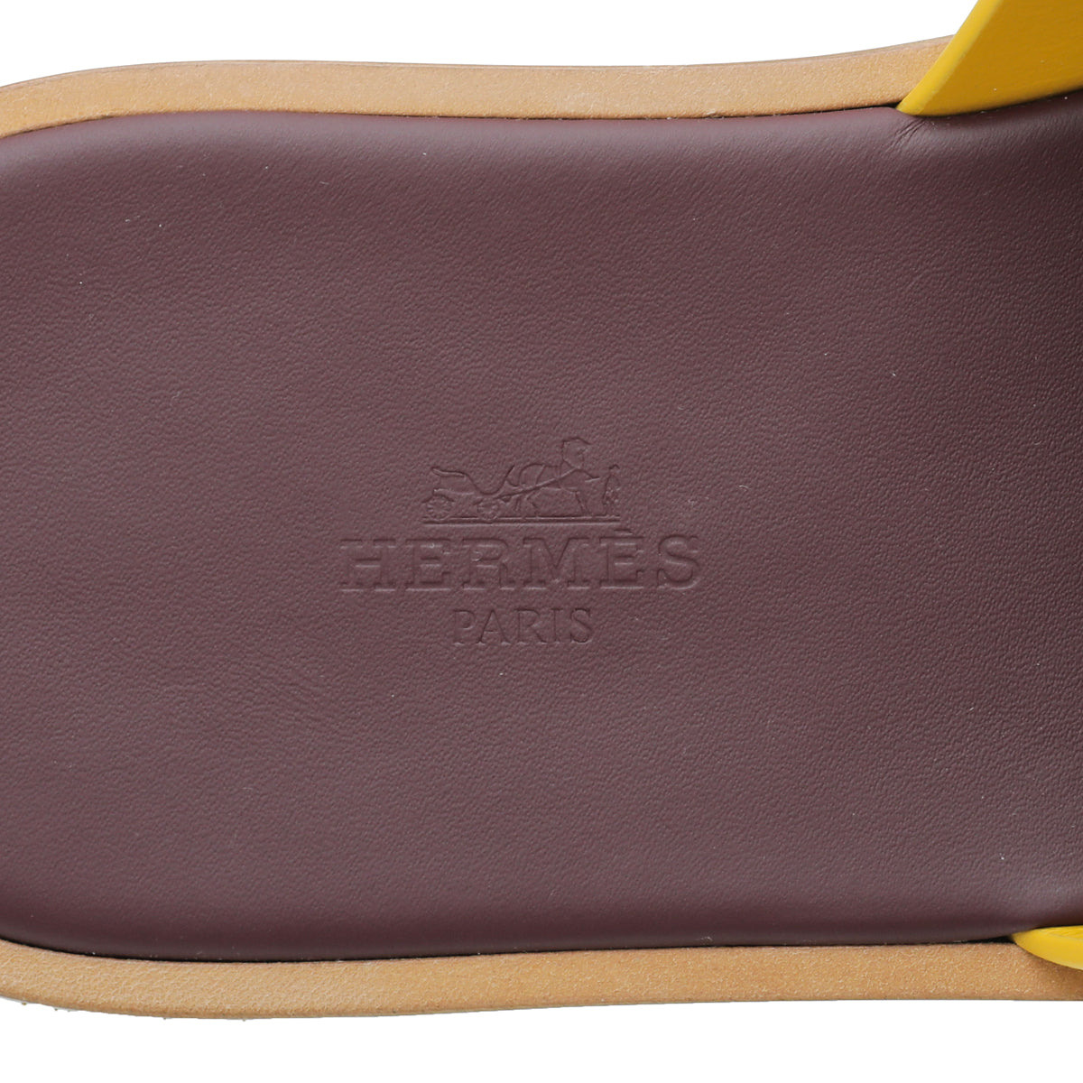 Hermes Bicolor Izmir Epsom Leather Sandal 42