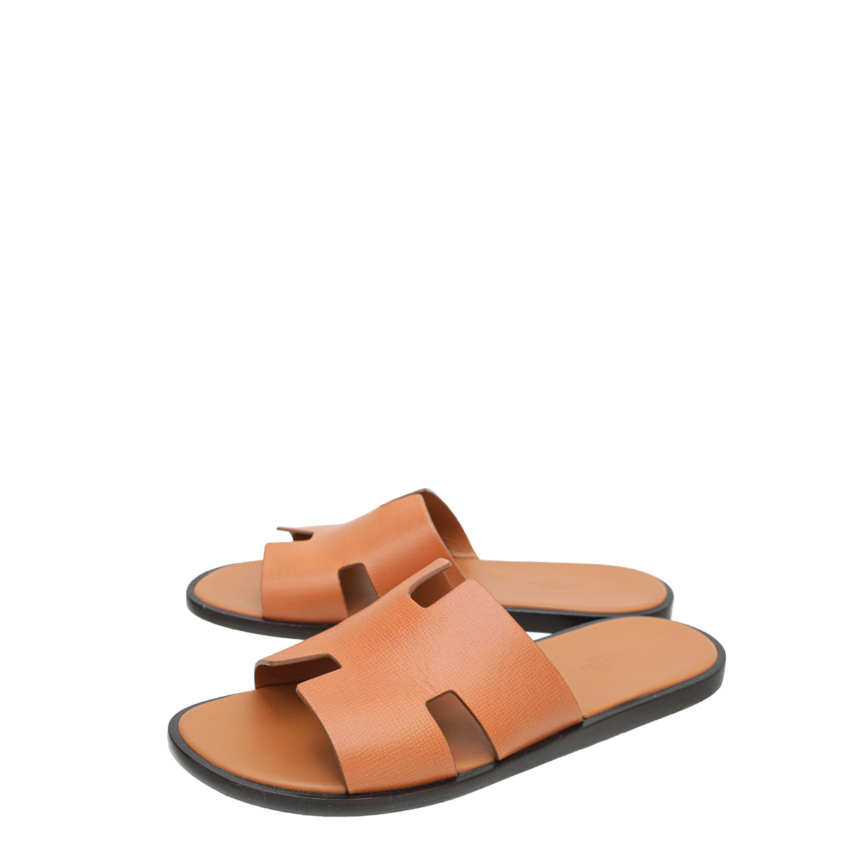Hermes Marron Glaise Izmir Chevre Liegee Sandal 43.5-Hermes-THE CLOSET