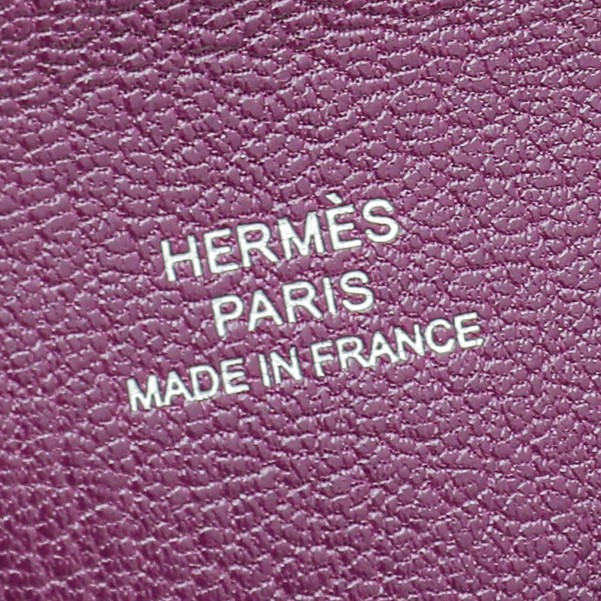 Hermes Anemone Chevre Mysore Calvi Card Holder