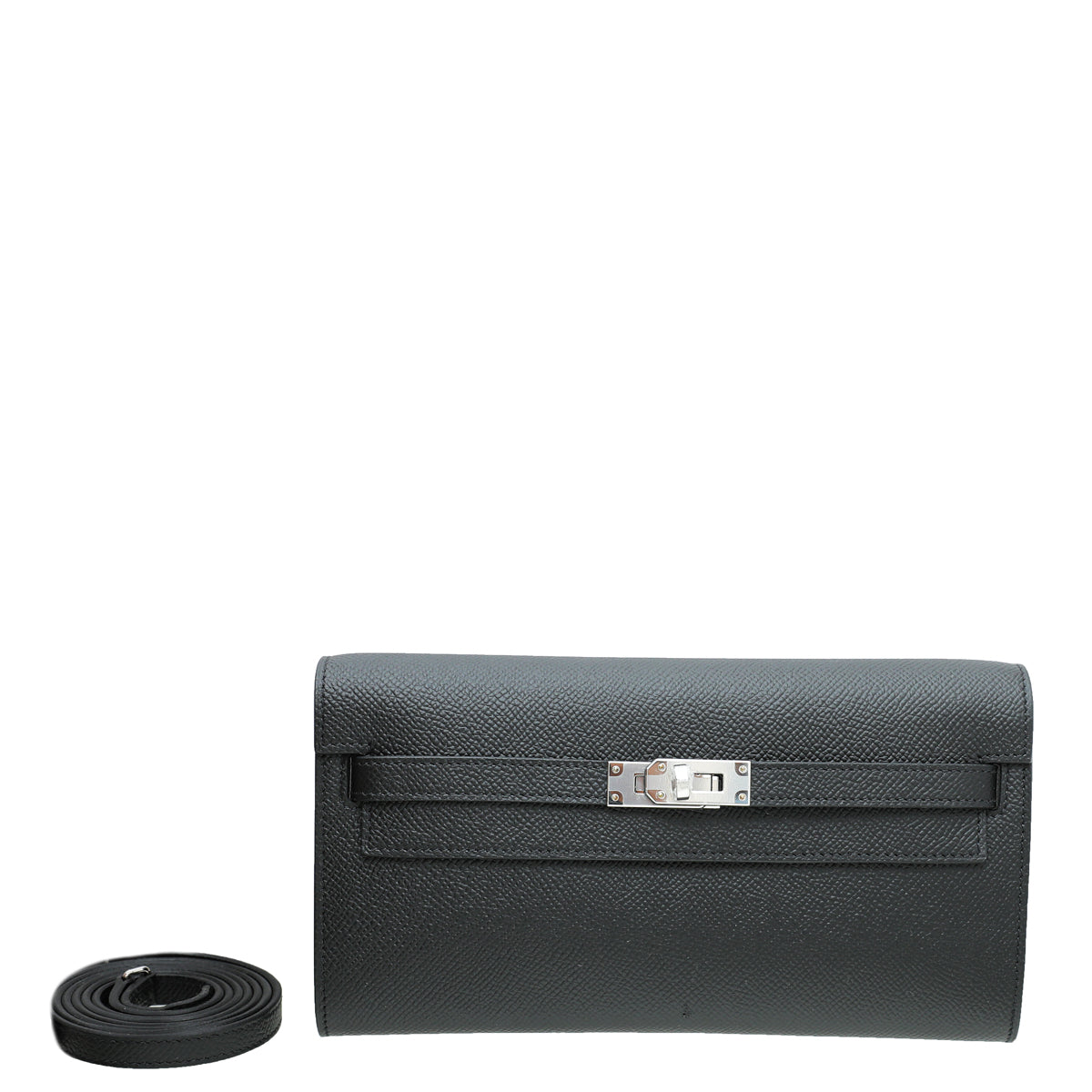 Hermes Noir Kelly To Go Wallet-Hermes-THE CLOSET