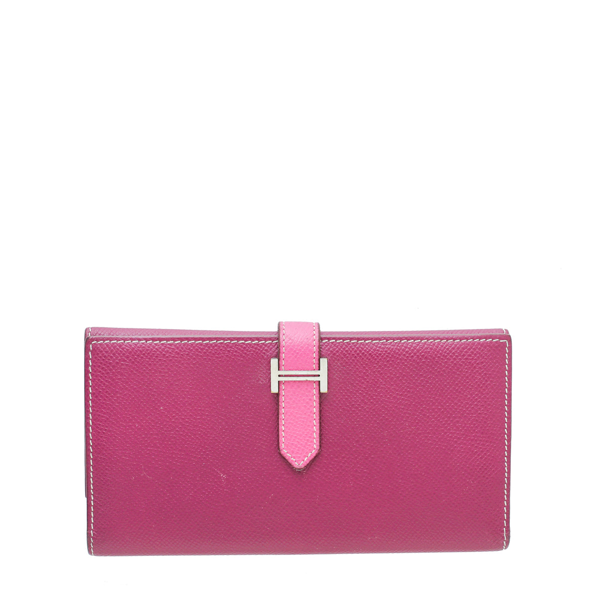 Hermes Cyclamen Bearn Wallet-Hermes-THE CLOSET