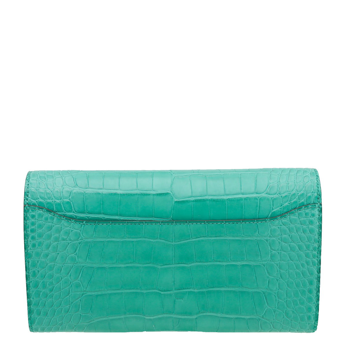Hermes Vert Jade Matte Alligator Constance To Go Wallet-Hermes-THE CLOSET