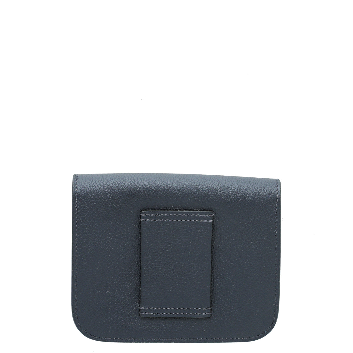 Hermes Blue Abysse Evercolor Constance Slim Wallet-Hermes-THE CLOSET