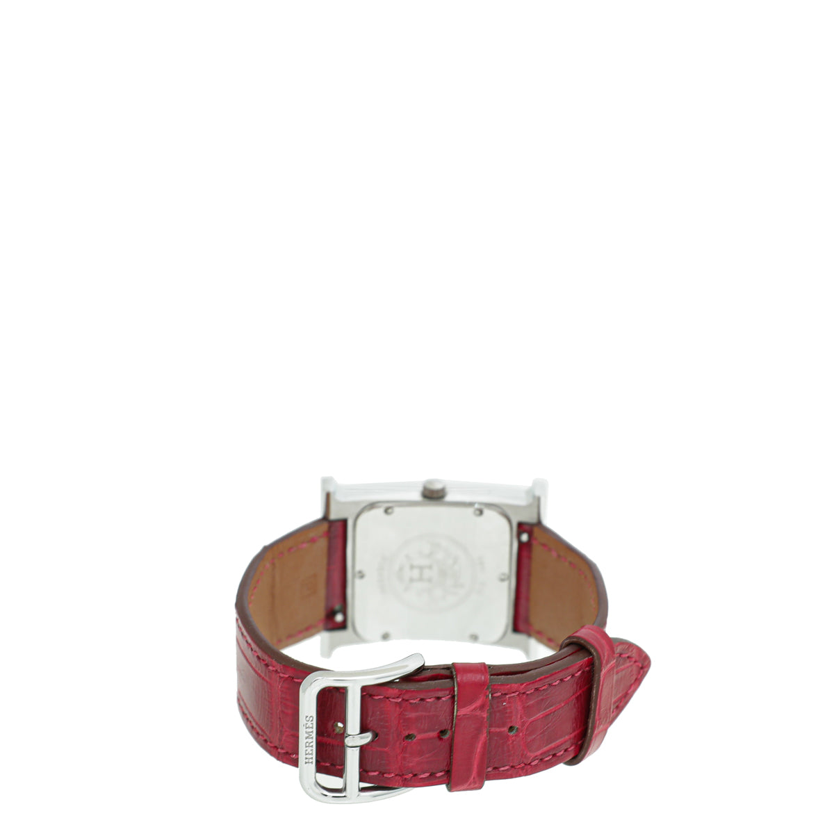 Hermes Steel MOP Diamond Heure H Quartz 25mm Small Watch-Hermes-THE CLOSET