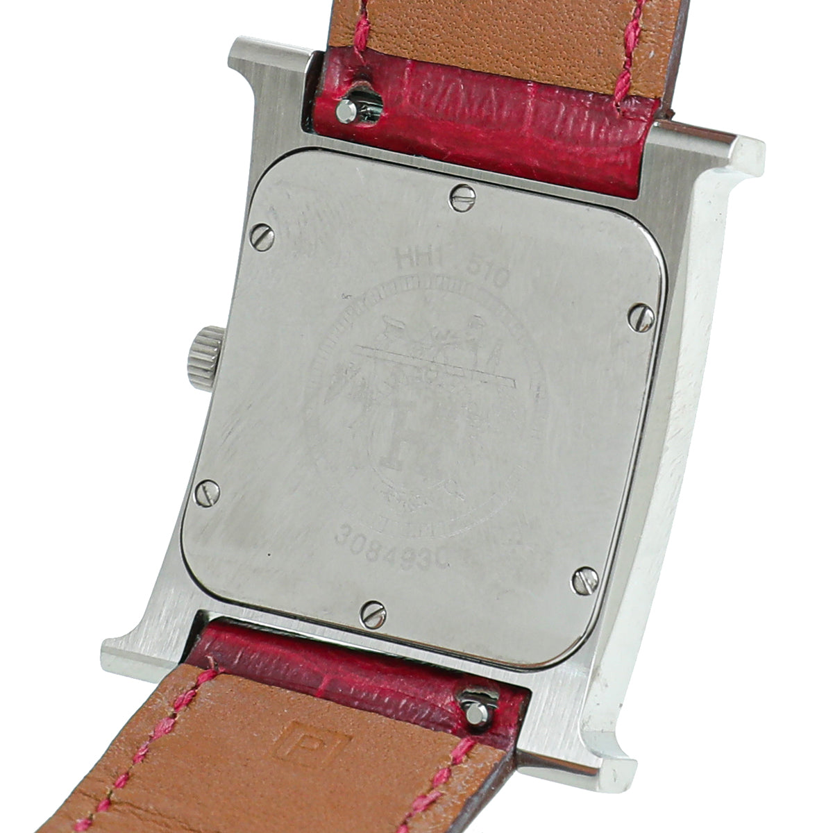 Hermes Steel MOP Diamond Heure H Quartz 25mm Small Watch