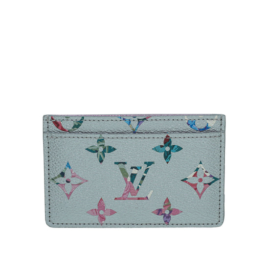 Louis Vuitton Metallic Monogram Garden Card Holder – The Closet