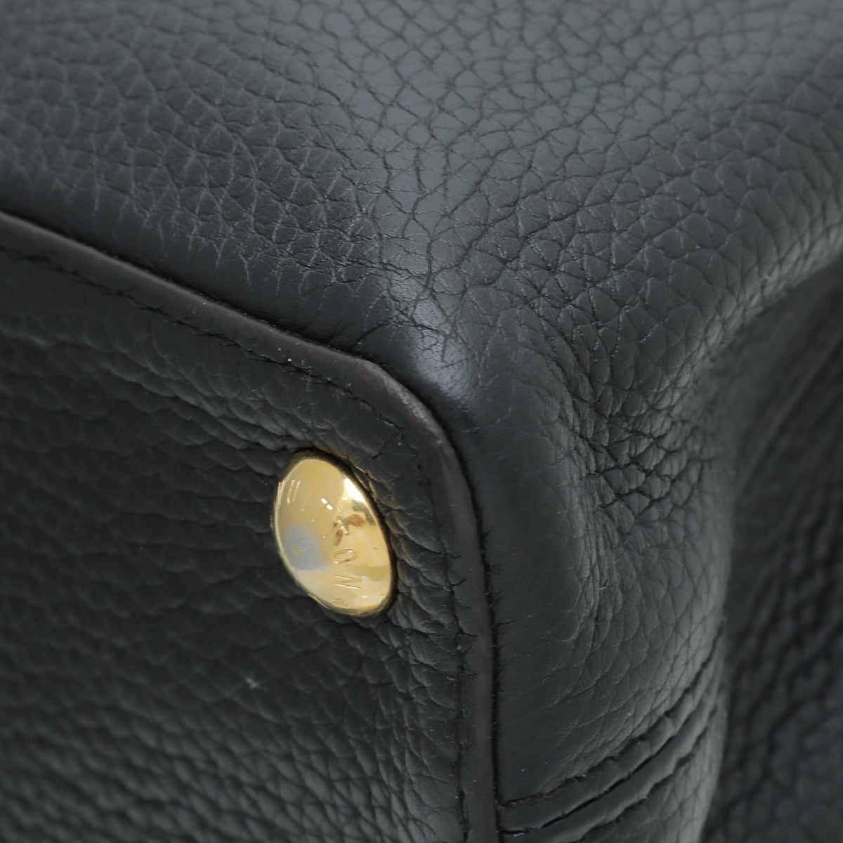Louis Vuitton Black Capucines BB Bag