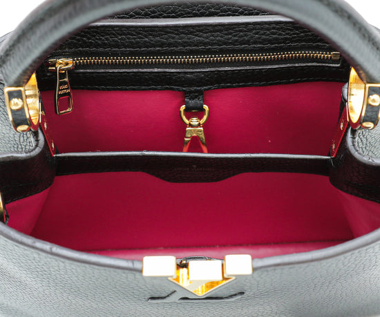 Louis Vuitton Black Capucines BB Bag