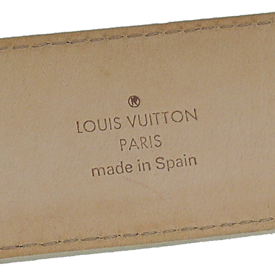 Louis Vuitton Azur Initial Belt 34 – The Closet
