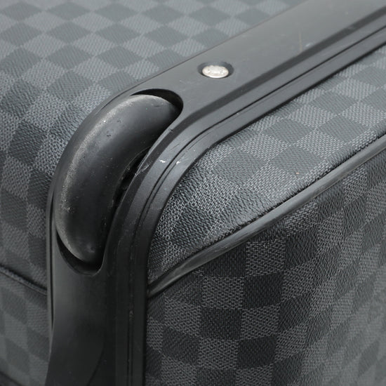 Louis Vuitton Damier Graphite Pegase Legere 55 luggage Cloth ref.1035690 -  Joli Closet
