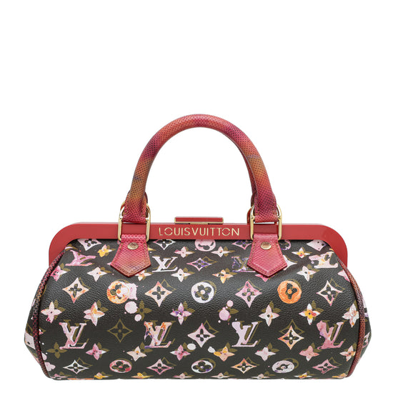 Lv watercolor aquarelle black and white, Luxury, Bags & Wallets on