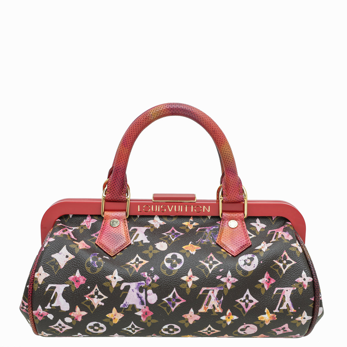 Louis Vuitton Monogram Watercolor Aquarelle Papillon Frame L.E Bag-Louis Vuitton-THE CLOSET