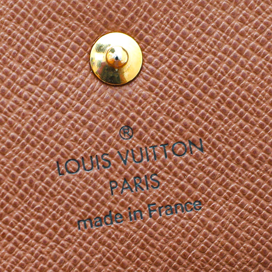 LOUIS VUITTON Monogram Porte Tresor International Long Wallet M61215 Auth  ac162 Cloth ref.431443 - Joli Closet