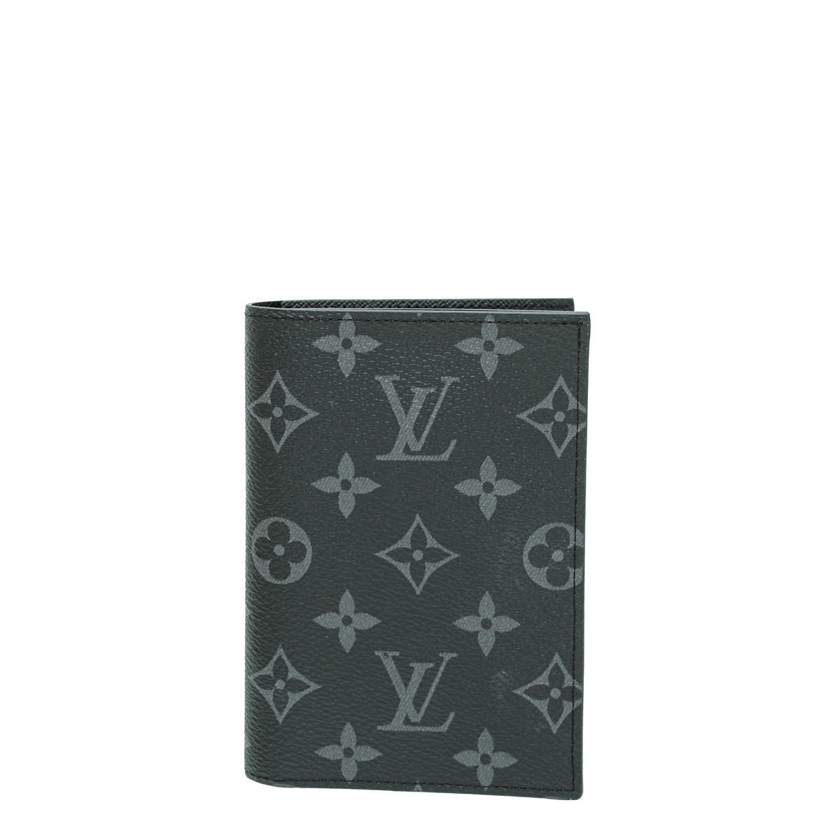 Louis Vuitton Graphite Monogram Eclipse Passport Cover – The Closet