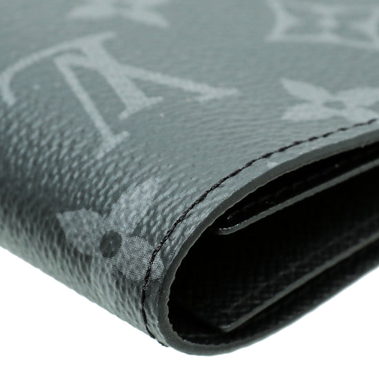 Louis Vuitton Graphite Monogram Eclipse Passport Cover