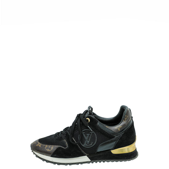 Louis Vuitton Run 55 Sneaker, Black, 41