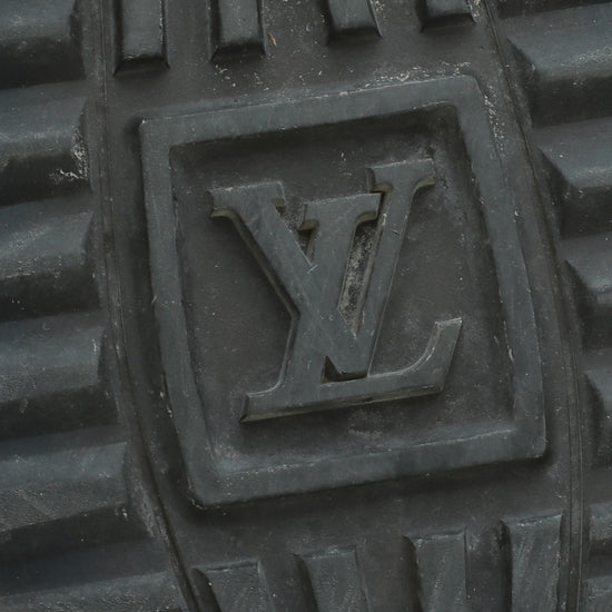 Louis Vuitton Monogram Black Mesh Run Away Sneaker 38