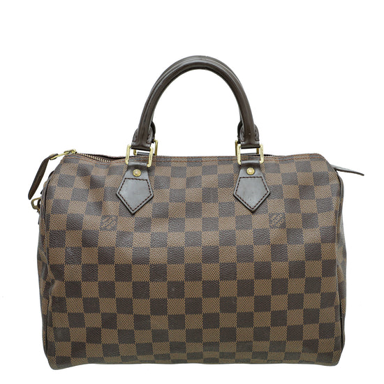 Louis Vuitton Ebene Speedy 30 Bag