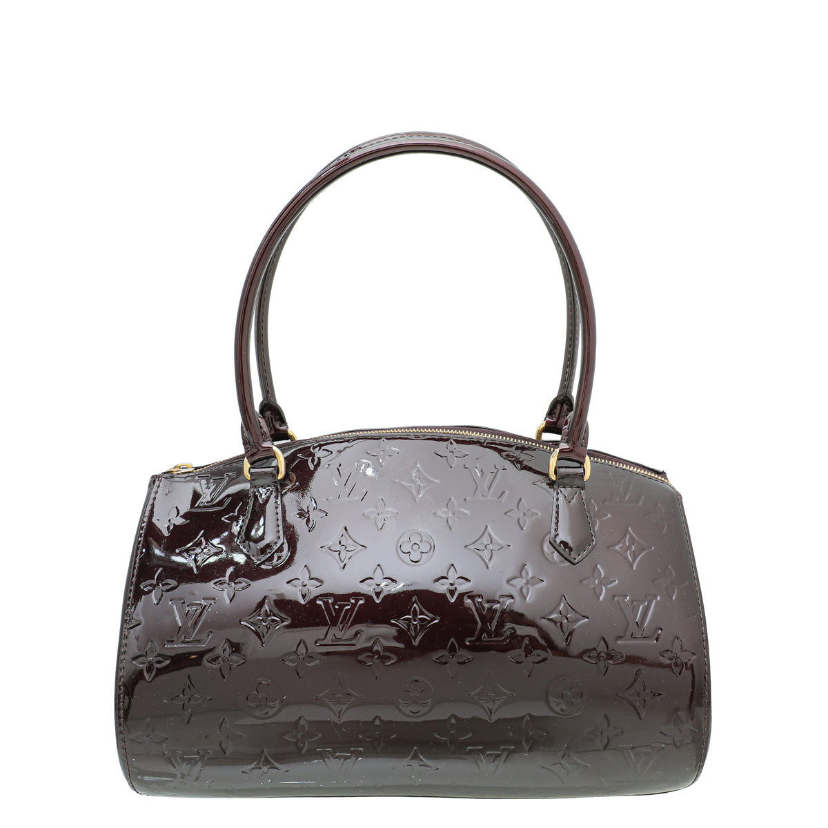 Louis Vuitton Amarante Monogram Vernis Sherwood GM Bag-Louis Vuitton-THE CLOSET