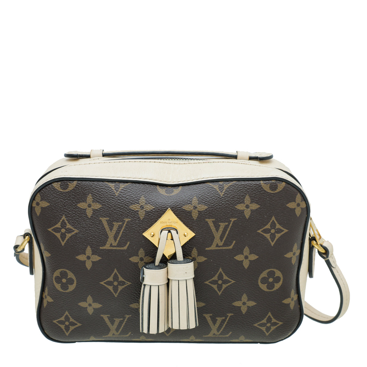 Louis Vuitton Monogram Creme Saintonge Bag – The Closet