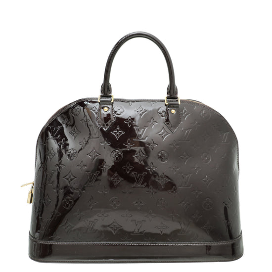 Louis Vuitton Amarante Monogram Vernis Alma GM Bag Louis Vuitton | The  Luxury Closet