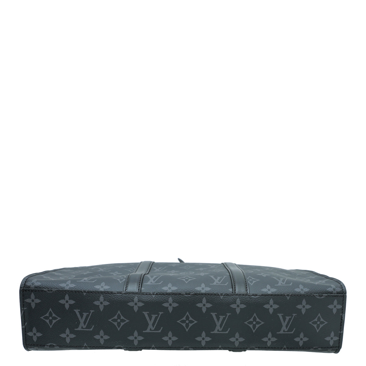 Louis Vuitton Monogram Eclipse Sac Plat Horizontal Zippe Bag