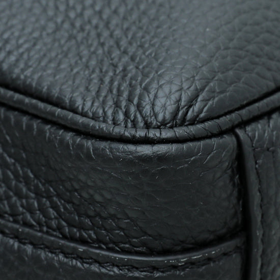 LOUIS VUITTON Taurillon Black Armand Briefcase Attache Bag –  Debsluxurycloset