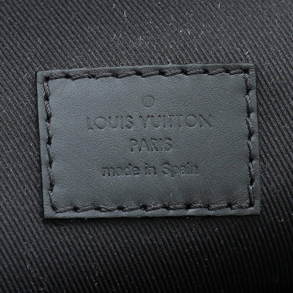 Louis Vuitton® Magnetic Messenger Monogram Black. Size