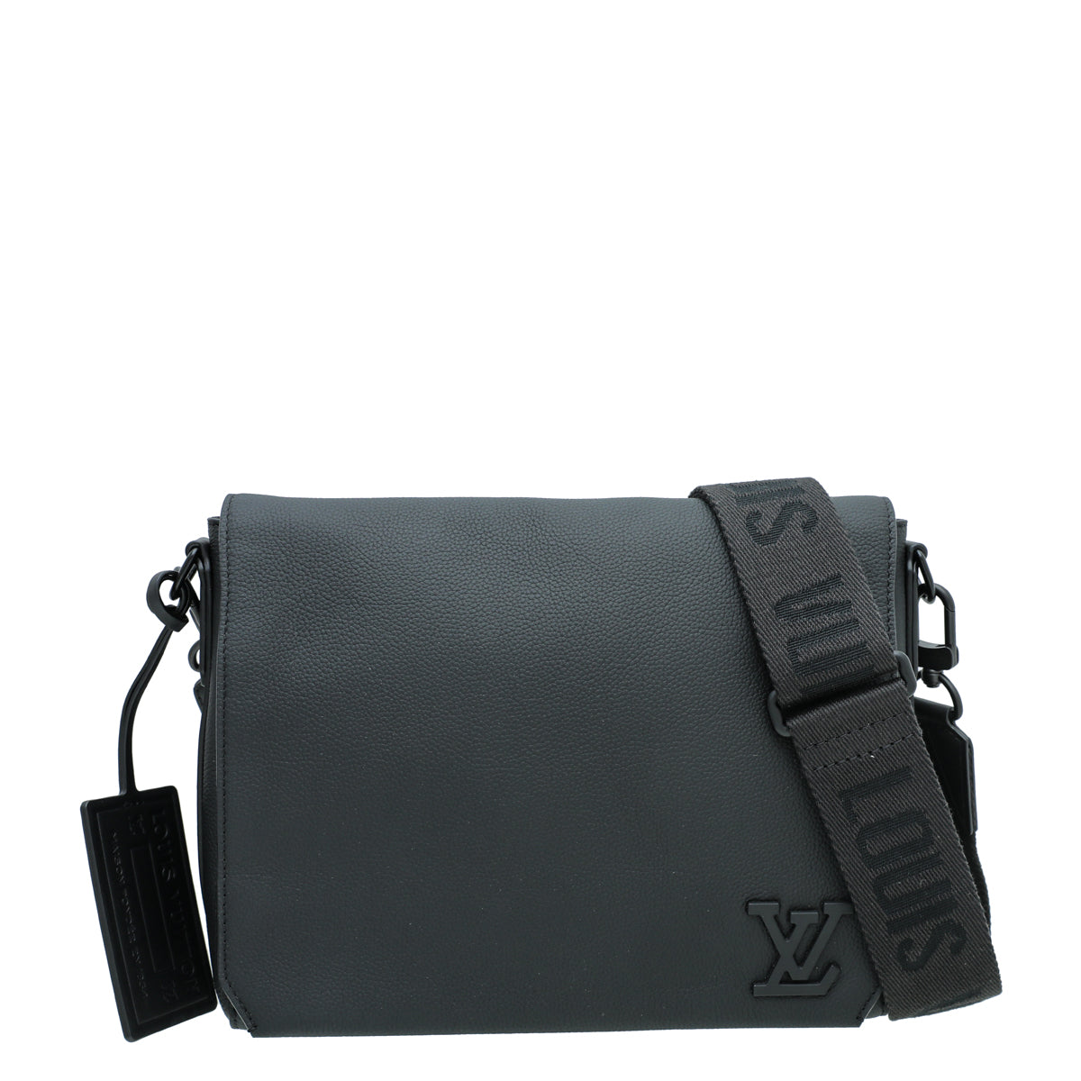 Louis Vuitton Black Aerogram Messenger Bag-Louis Vuitton-THE CLOSET