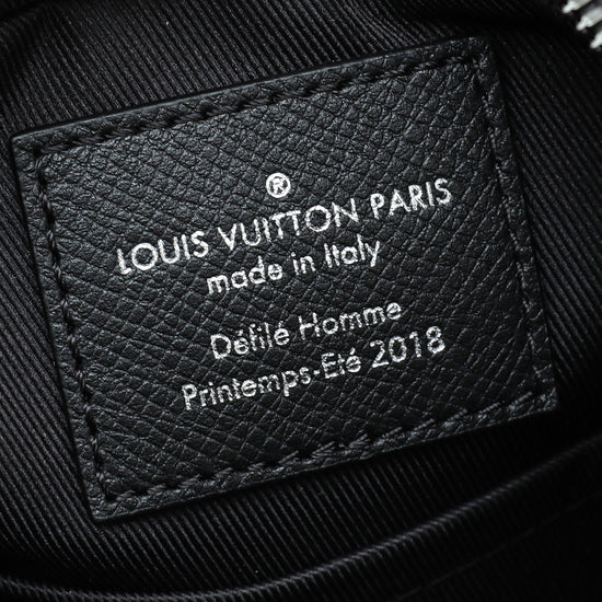 Louis Vuitton Black Taiga Outdoor Messenger Ltd. Ed. PM Bag