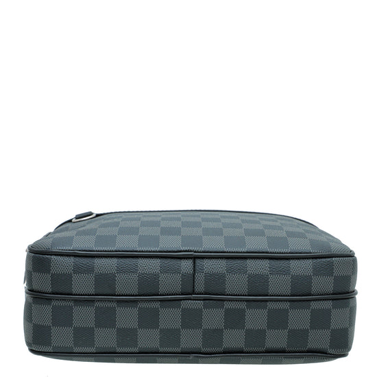 Louis Vuitton Black Damier Graphite Trocadero MM Cloth ref.977347
