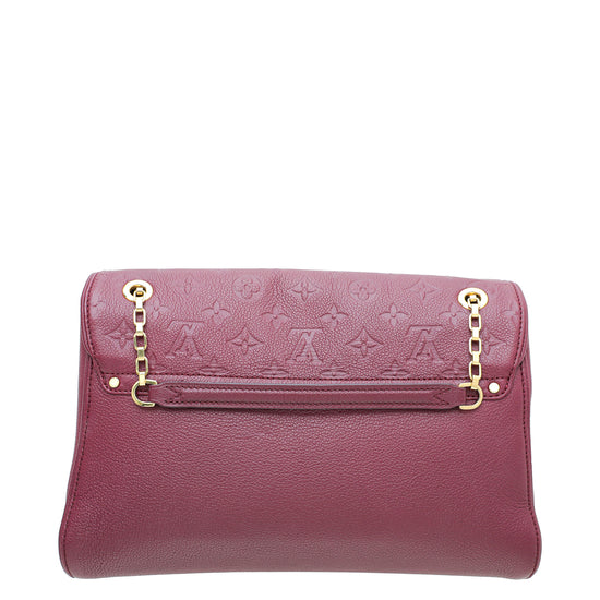 Louis Vuitton Grape Monogram Empreinte Leather St Germain MM Bag