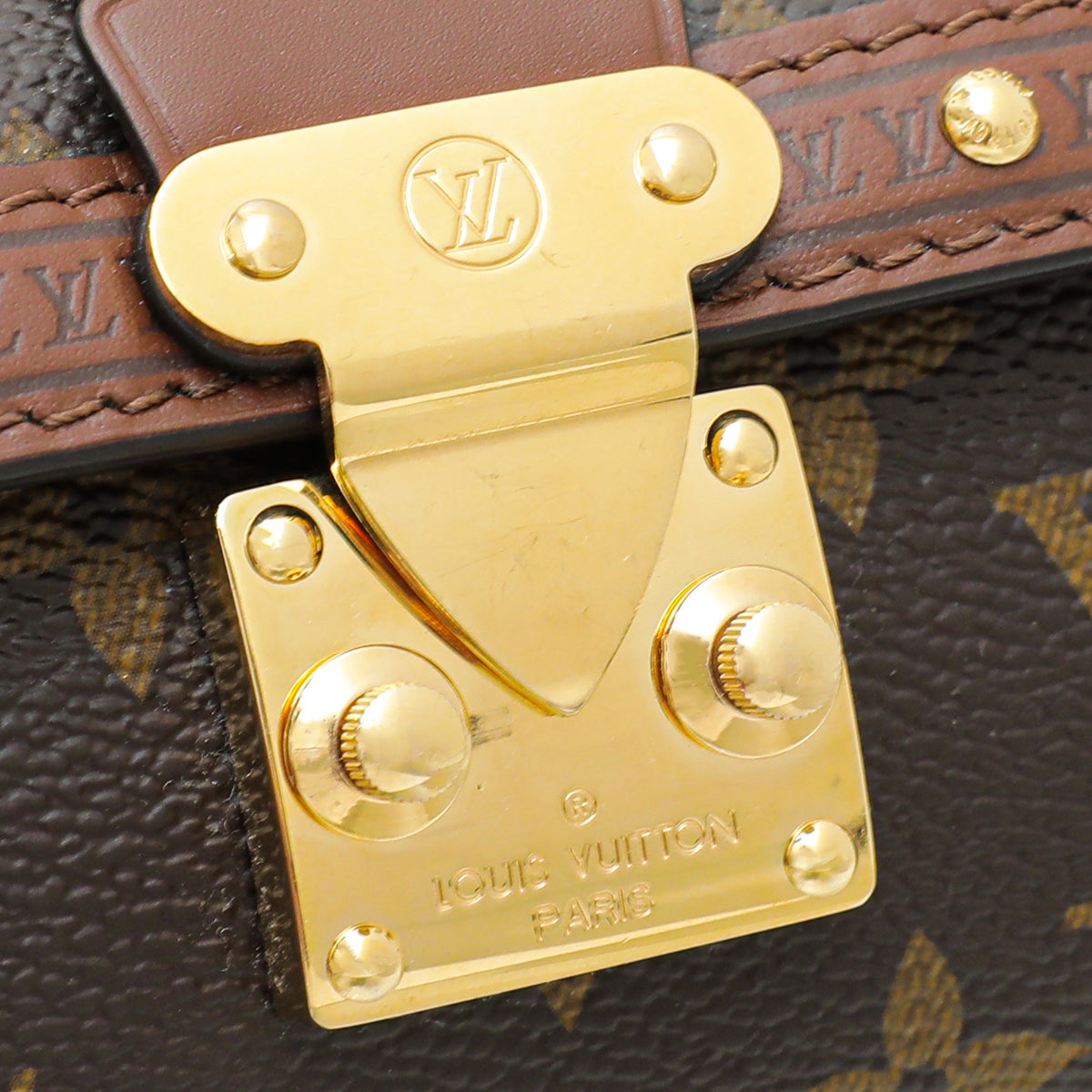 Papillon trunk leather bag Louis Vuitton Brown in Leather - 24392293