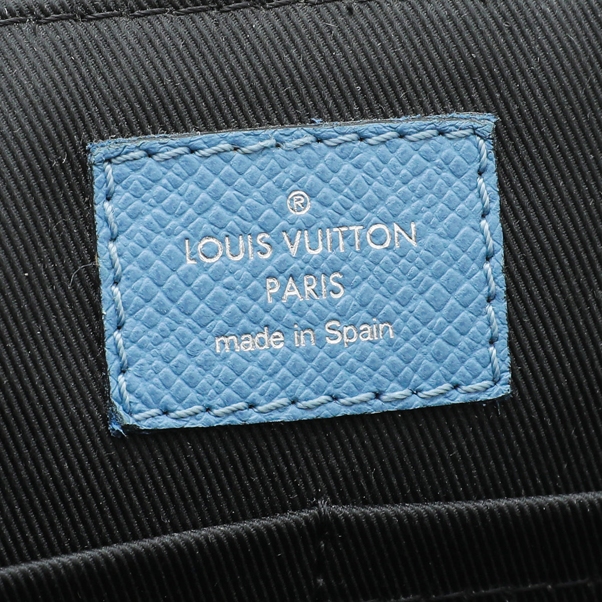 Louis Vuitton Denim Taigarama Messengerama Bag