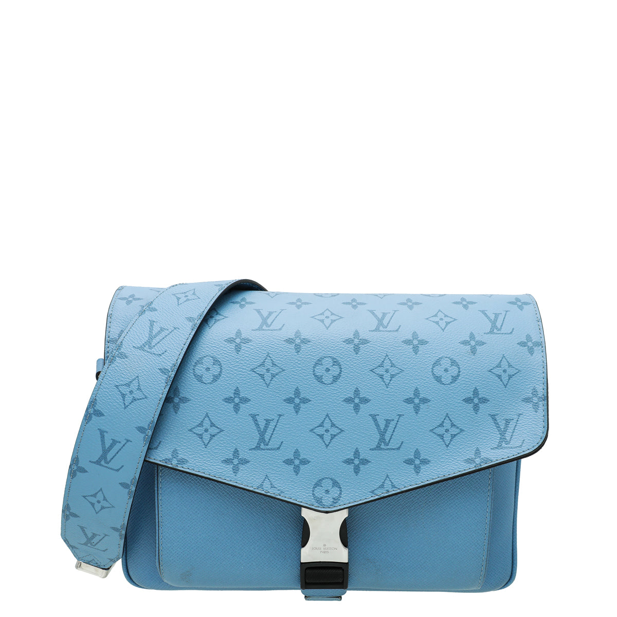 Louis Vuitton Denim Taigarama Messengerama Bag - Main Image