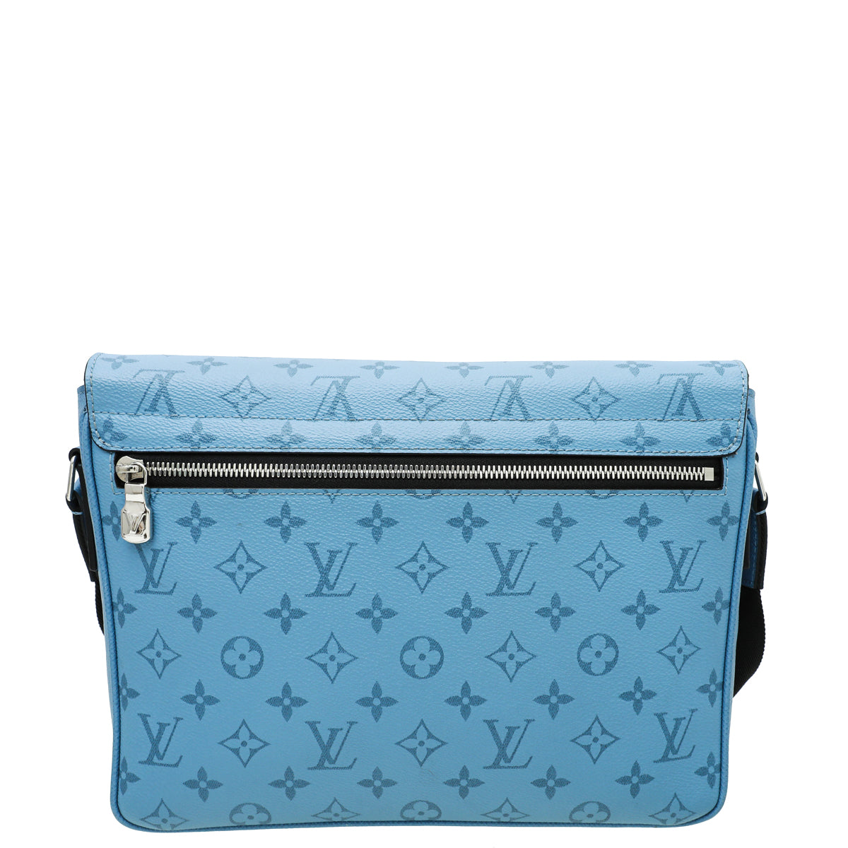 Alpha messenger cloth bag Louis Vuitton Blue in Cloth - 8010804