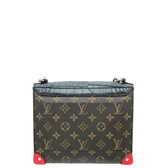 Louis Vuitton Multicolor Crocodile Monogram Tribal Chain Mask GM Bag – The  Closet