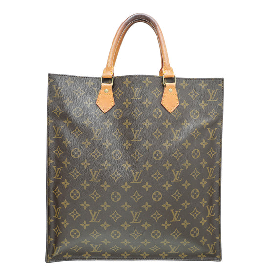 Authentic LOUIS VUITTON Sac Shopping Tote Monogram Shoulder Bag