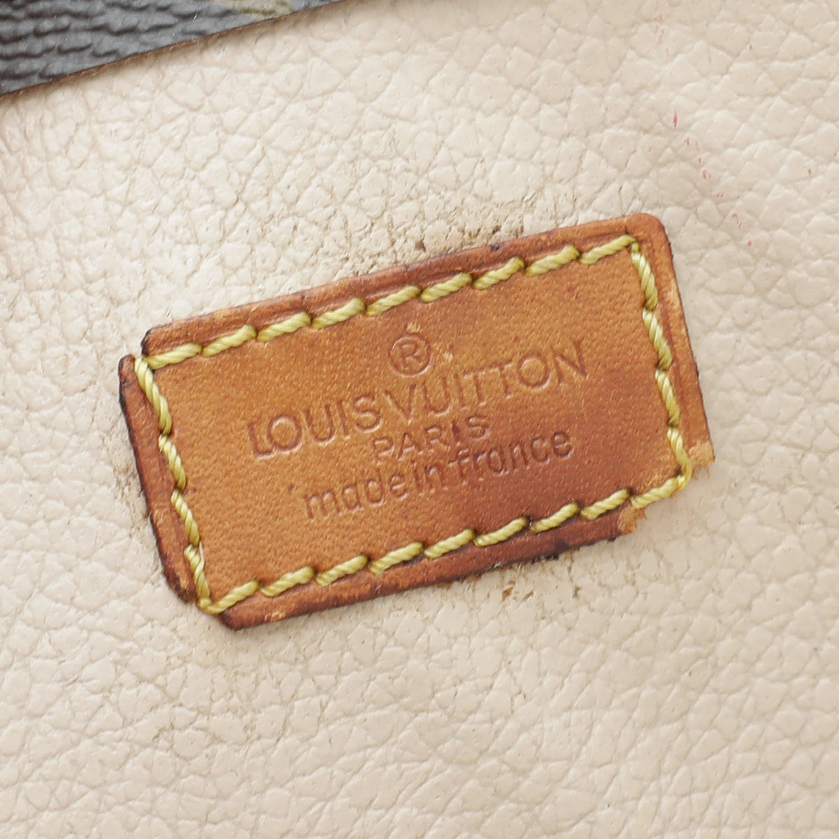 Louis Vuitton Vintage Monogram Sac Plat Tote MM Bag
