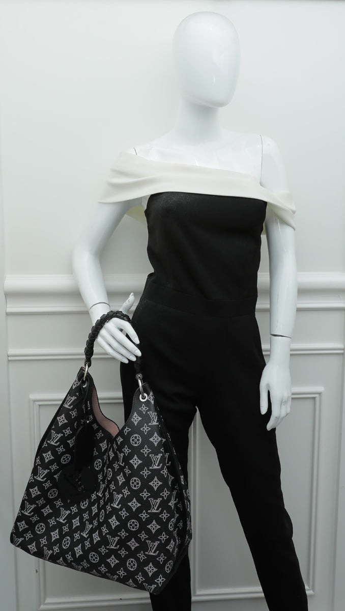 Louis Vuitton Bicolor Mahina Carmel Hobo Bag – The Closet