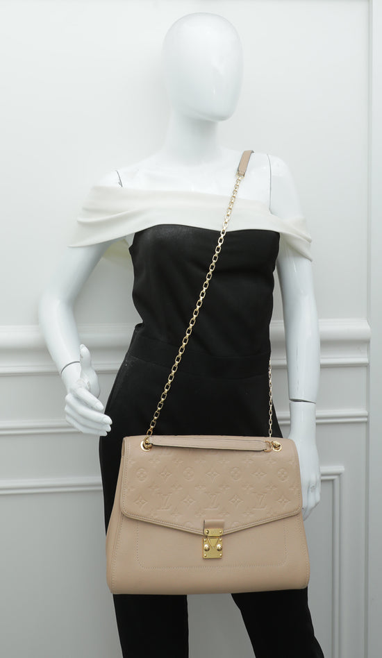 Louis Vuitton - Saint Germain MM Empreinte Leather Dune
