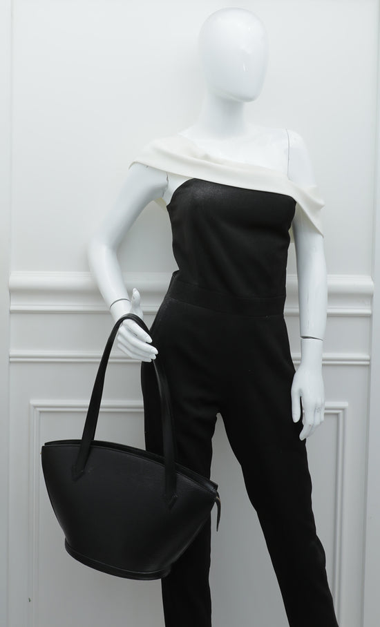 Louis Vuitton Black Saint Jacques PM Bag