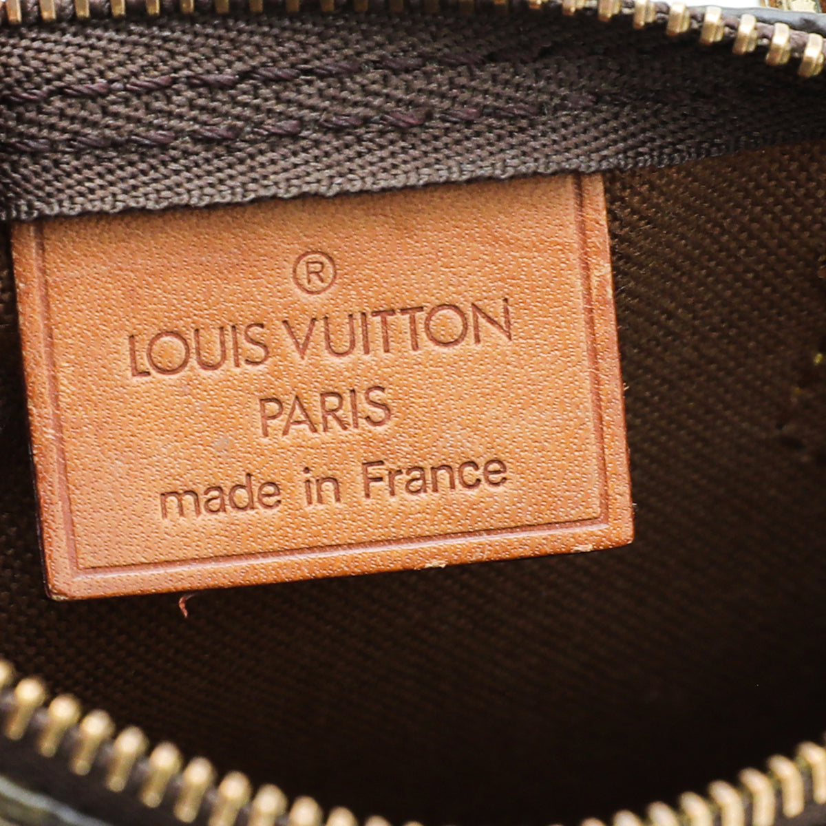 Louis Vuitton Nano Speedy Brown Cloth ref.737140 - Joli Closet