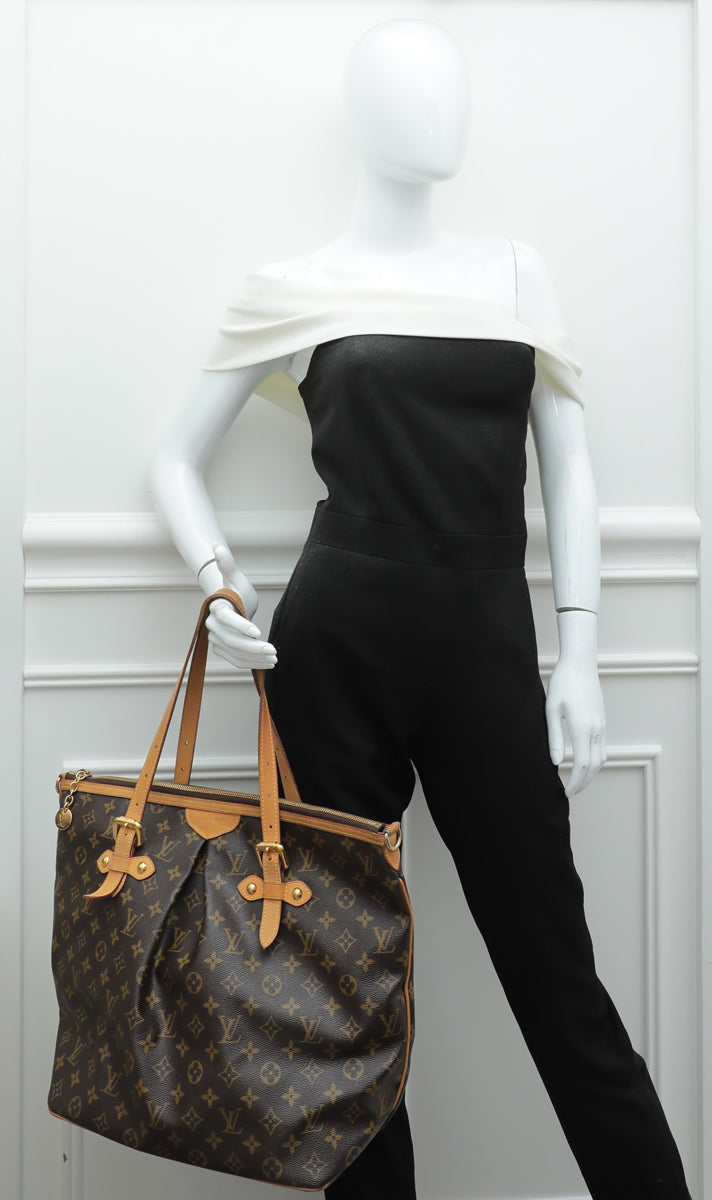 Louis Vuitton Brown Monogram Palermo Bag