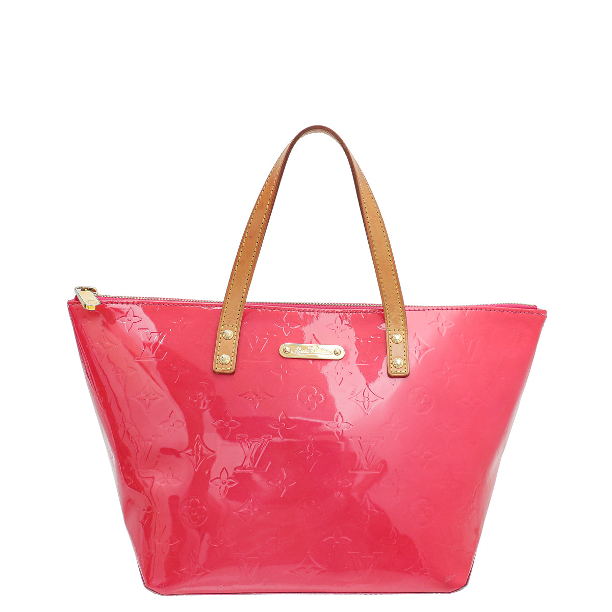 Louis Vuitton Rose Pop Monogram Vernis Bellevue PM Bag-Louis Vuitton-THE CLOSET